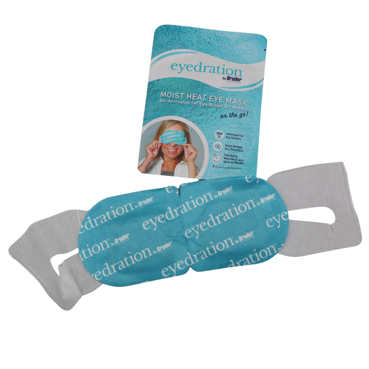 Eyedration Air Activated Single-Use Moist Heat Eye Compress (Case of 12)